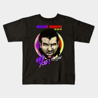 Hey You Razor Ramon 1958-2022 Thank For The Memories Kids T-Shirt